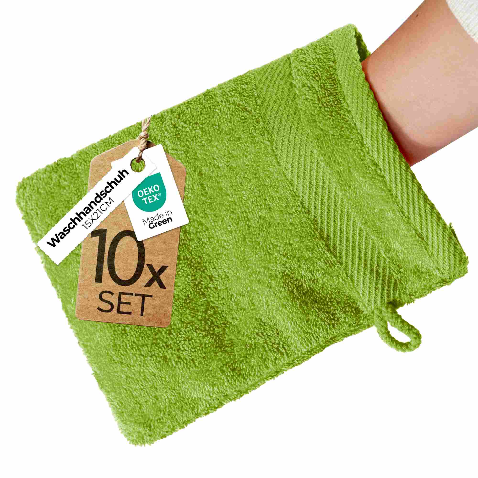 etérea 10er Pack Handtücher Carli Handtuch Bulkset