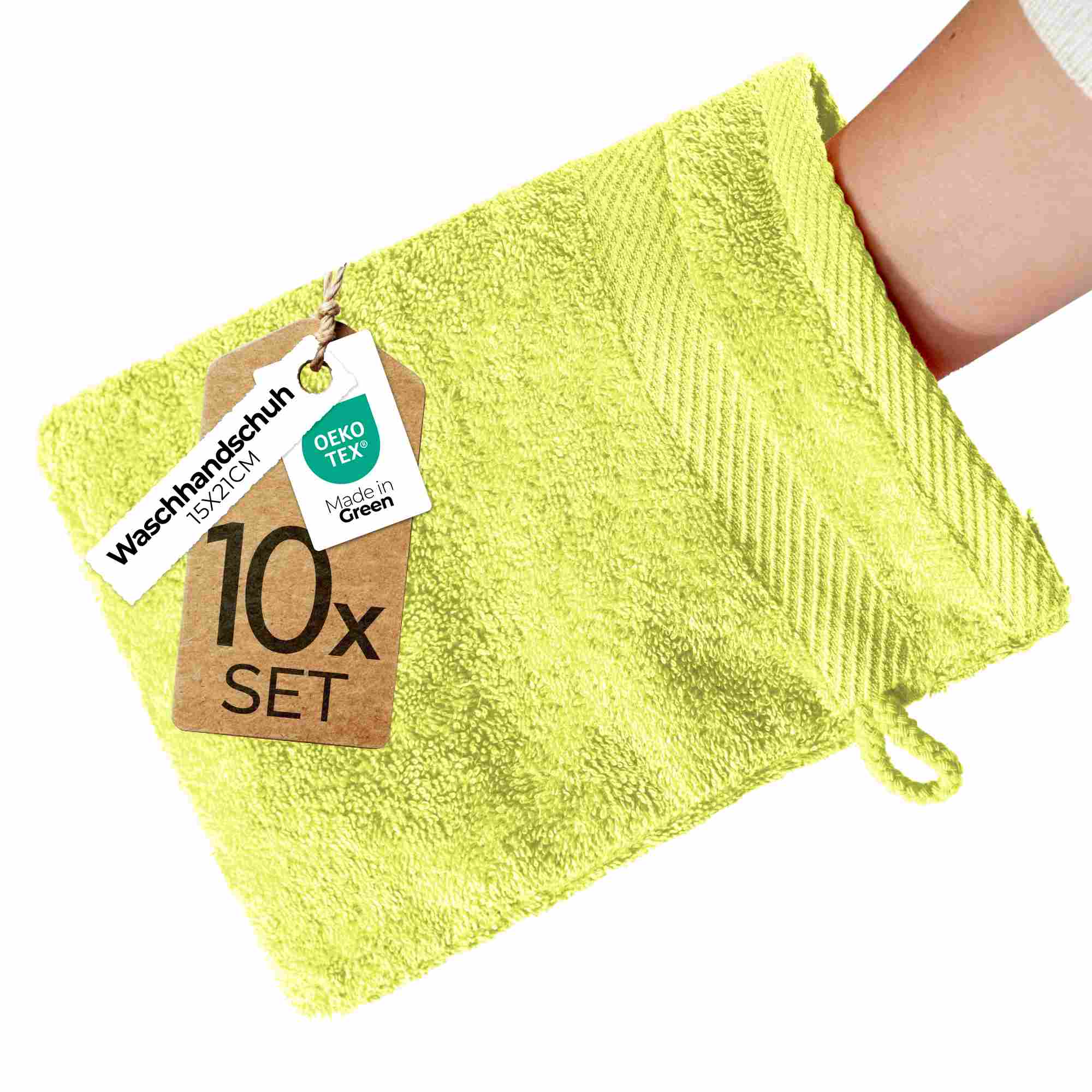 etérea 10er Pack Handtücher Carli Handtuch Bulkset