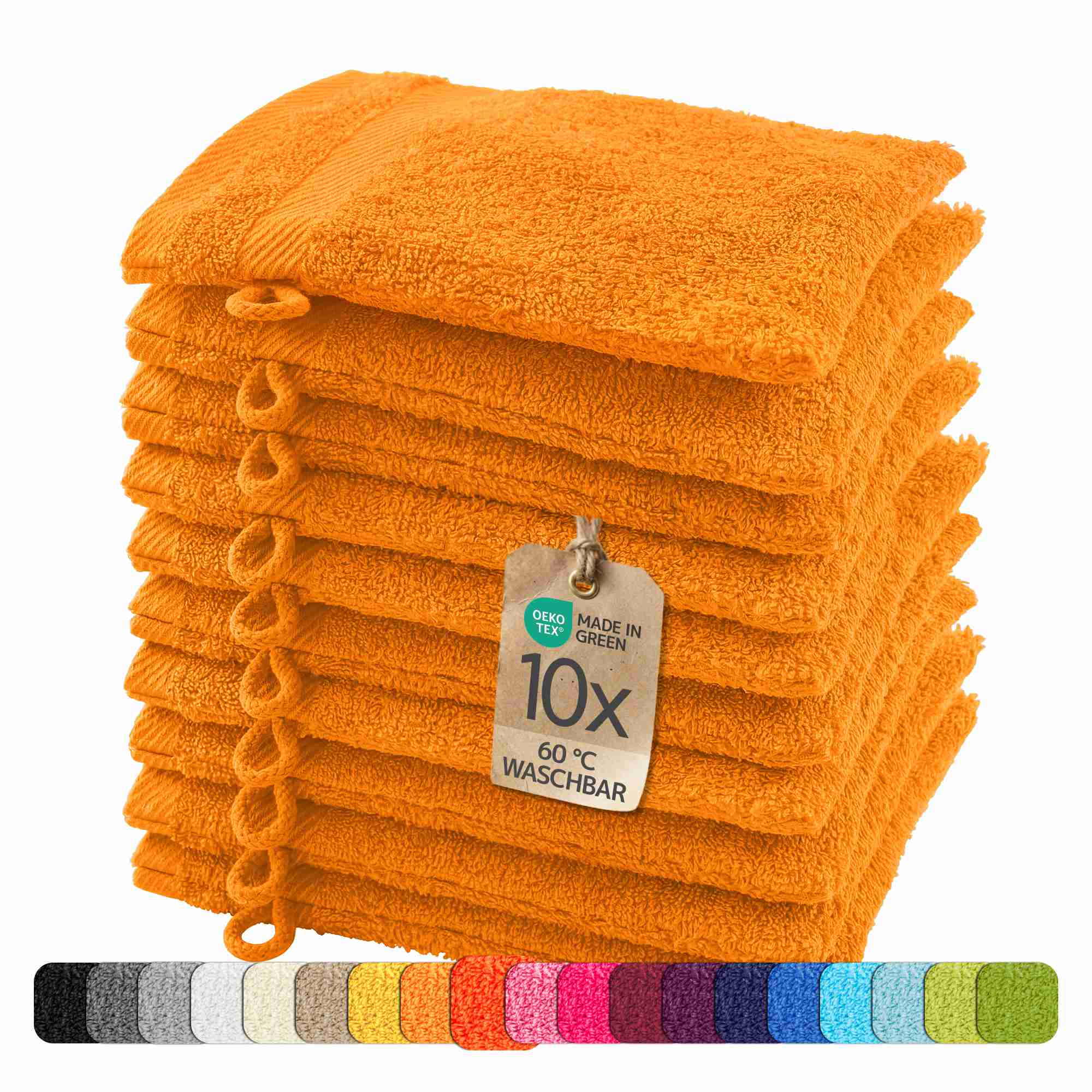 etérea 10er Pack Handtücher Carli Handtuch Bulkset