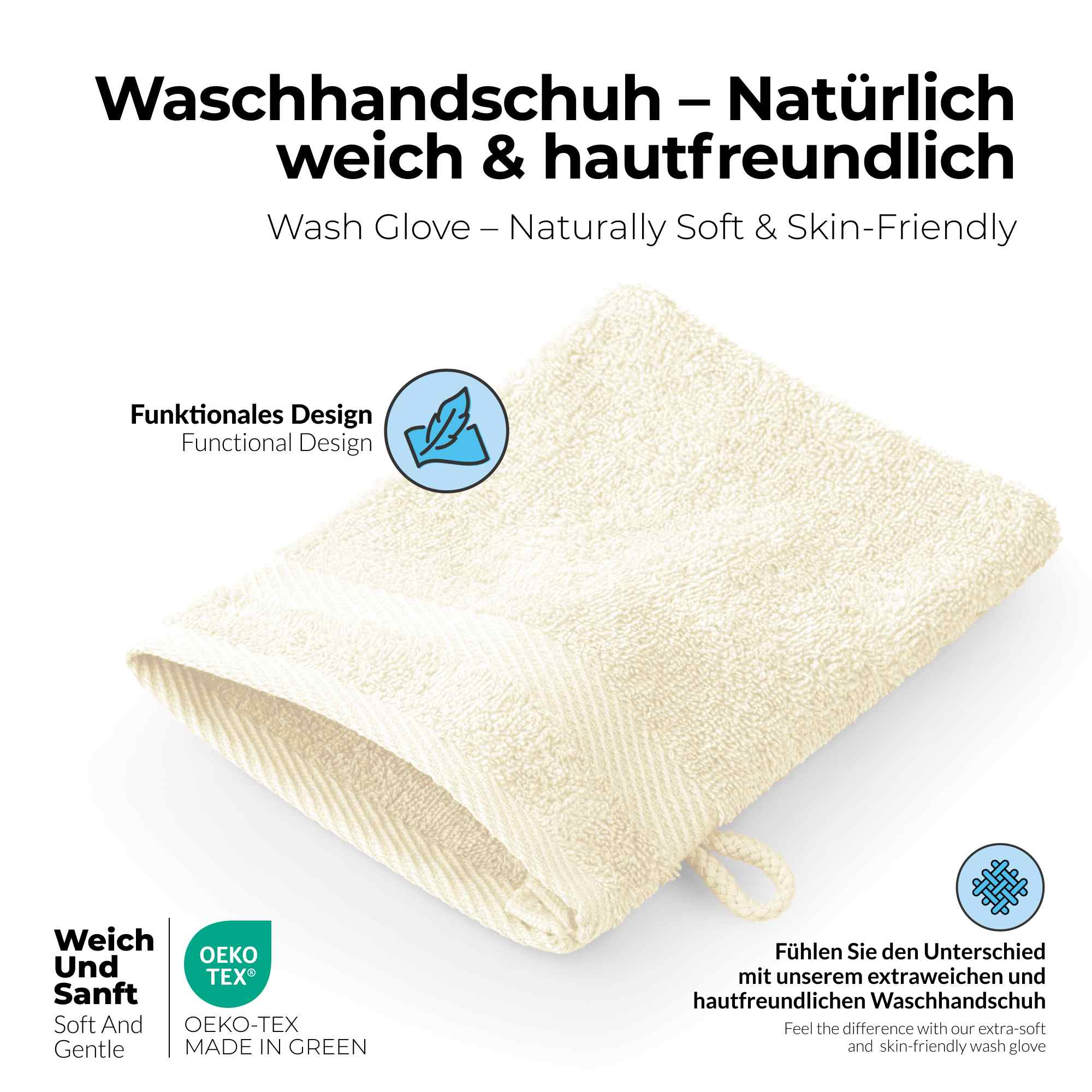 etérea 10er Pack Handtücher Carli Handtuch Bulkset