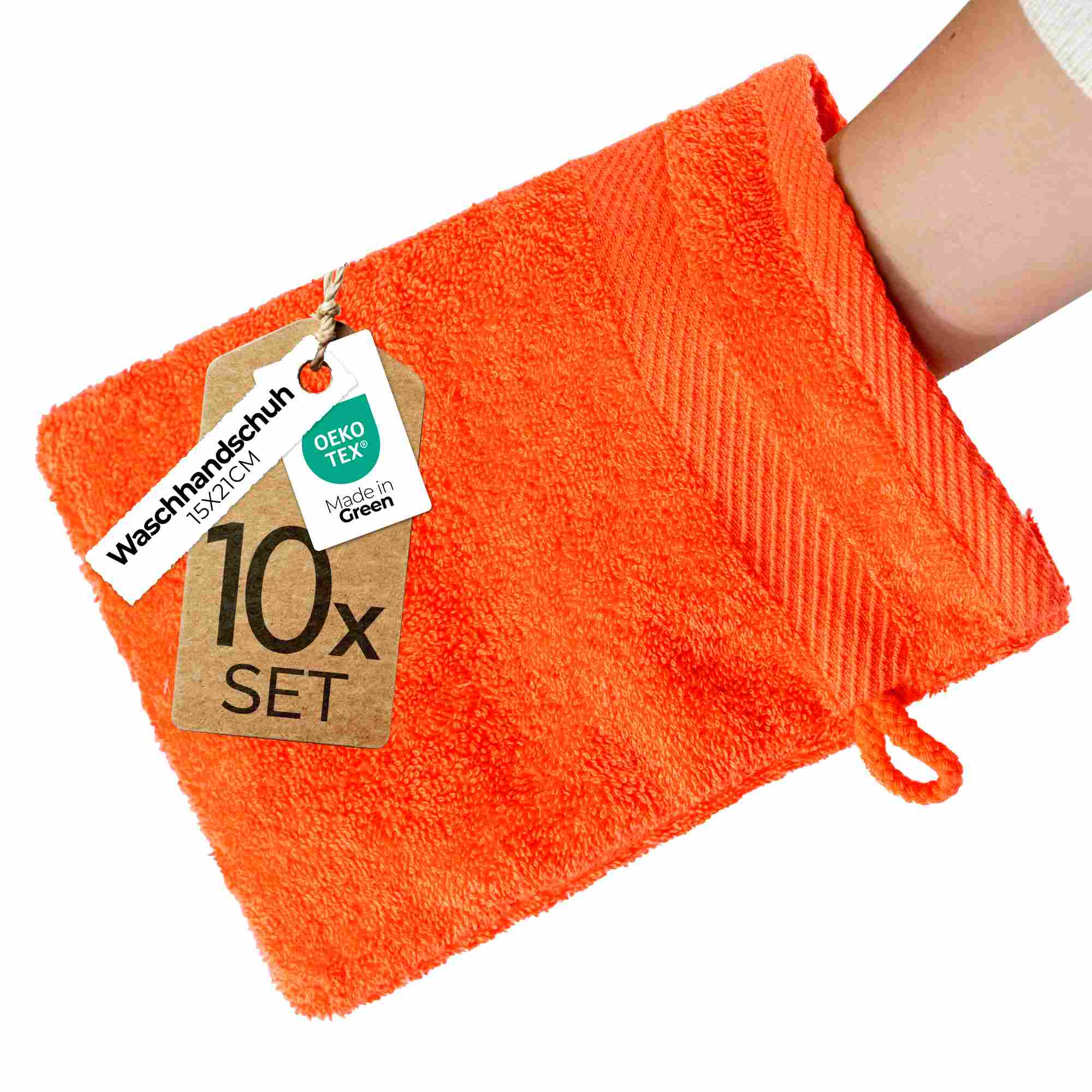 etérea 10er Pack Handtücher Carli Handtuch Bulkset