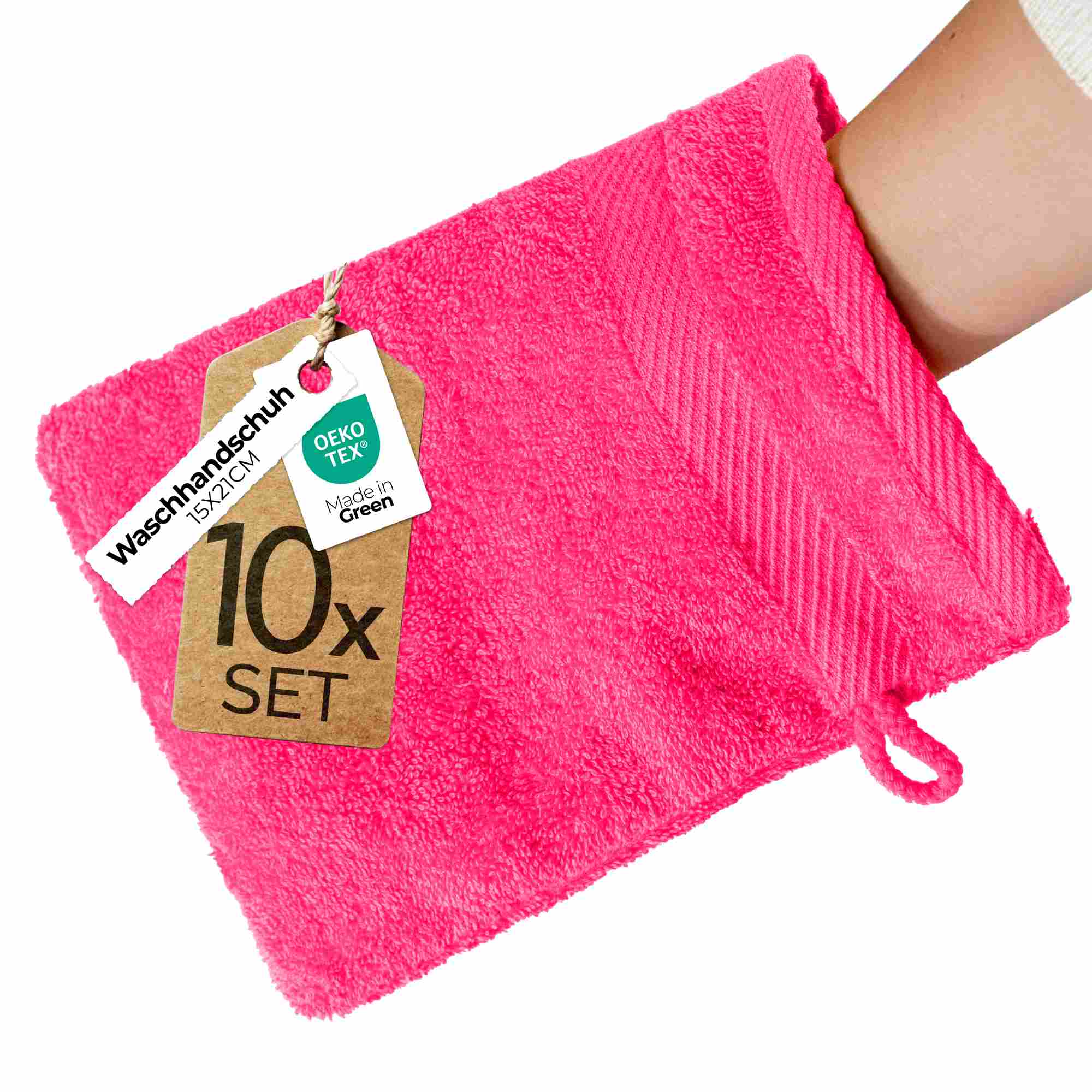 etérea 10er Pack Handtücher Carli Handtuch Bulkset
