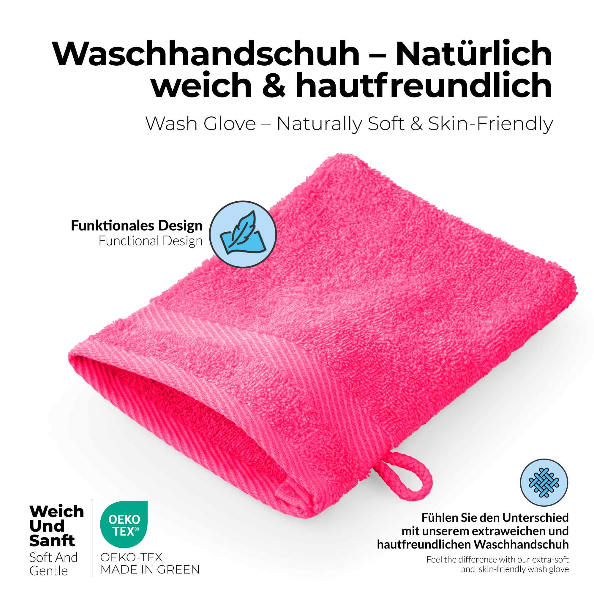 etérea 10er Pack Handtücher Carli Handtuch Bulkset