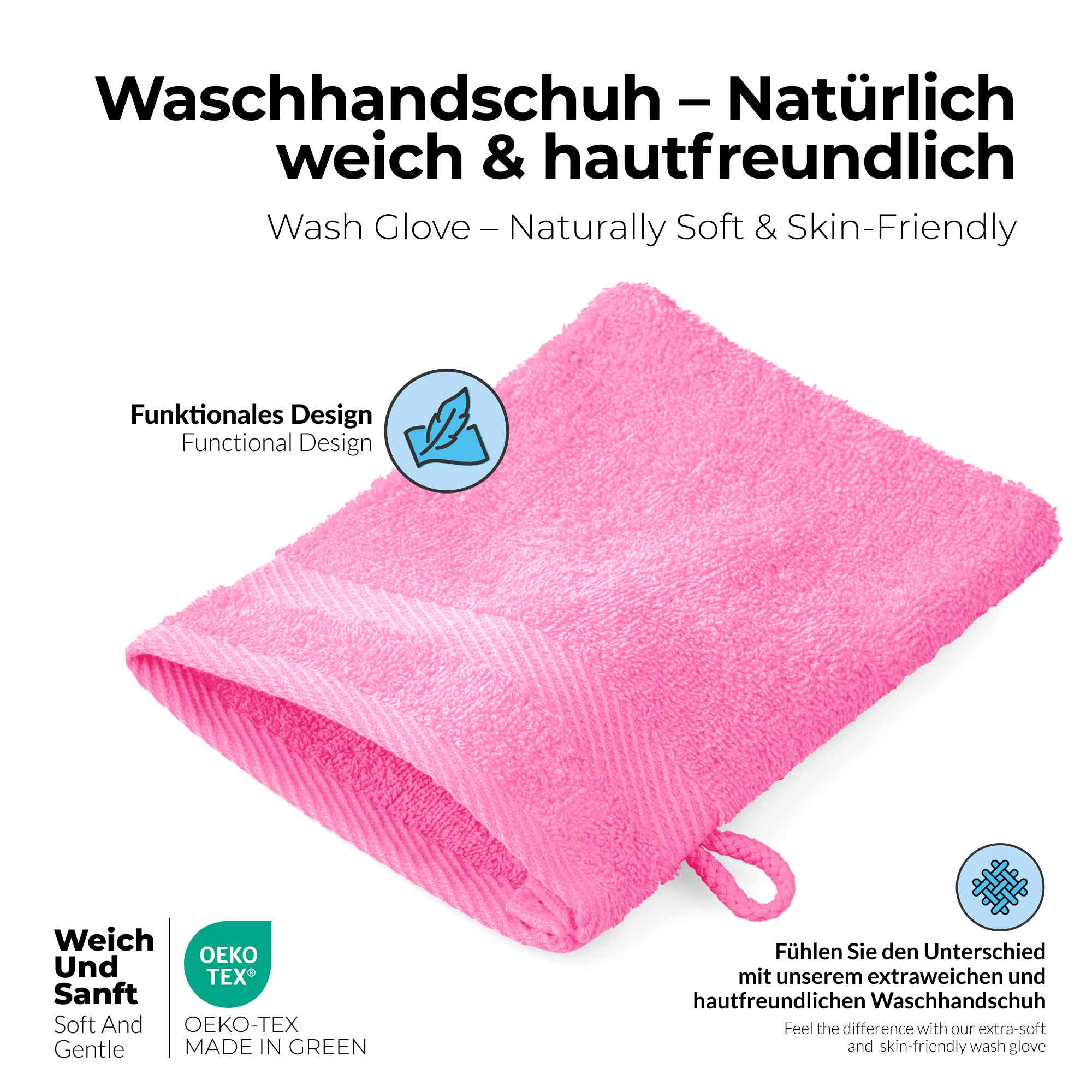 etérea 10er Pack Handtücher Carli Handtuch Bulkset