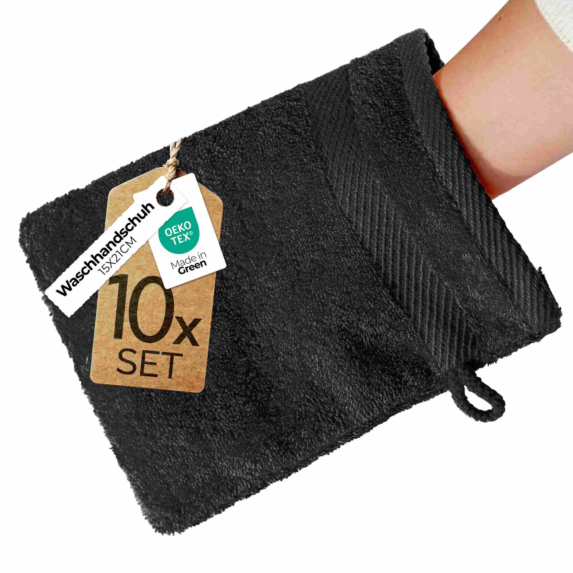 etérea 10er Pack Handtücher Carli Handtuch Bulkset