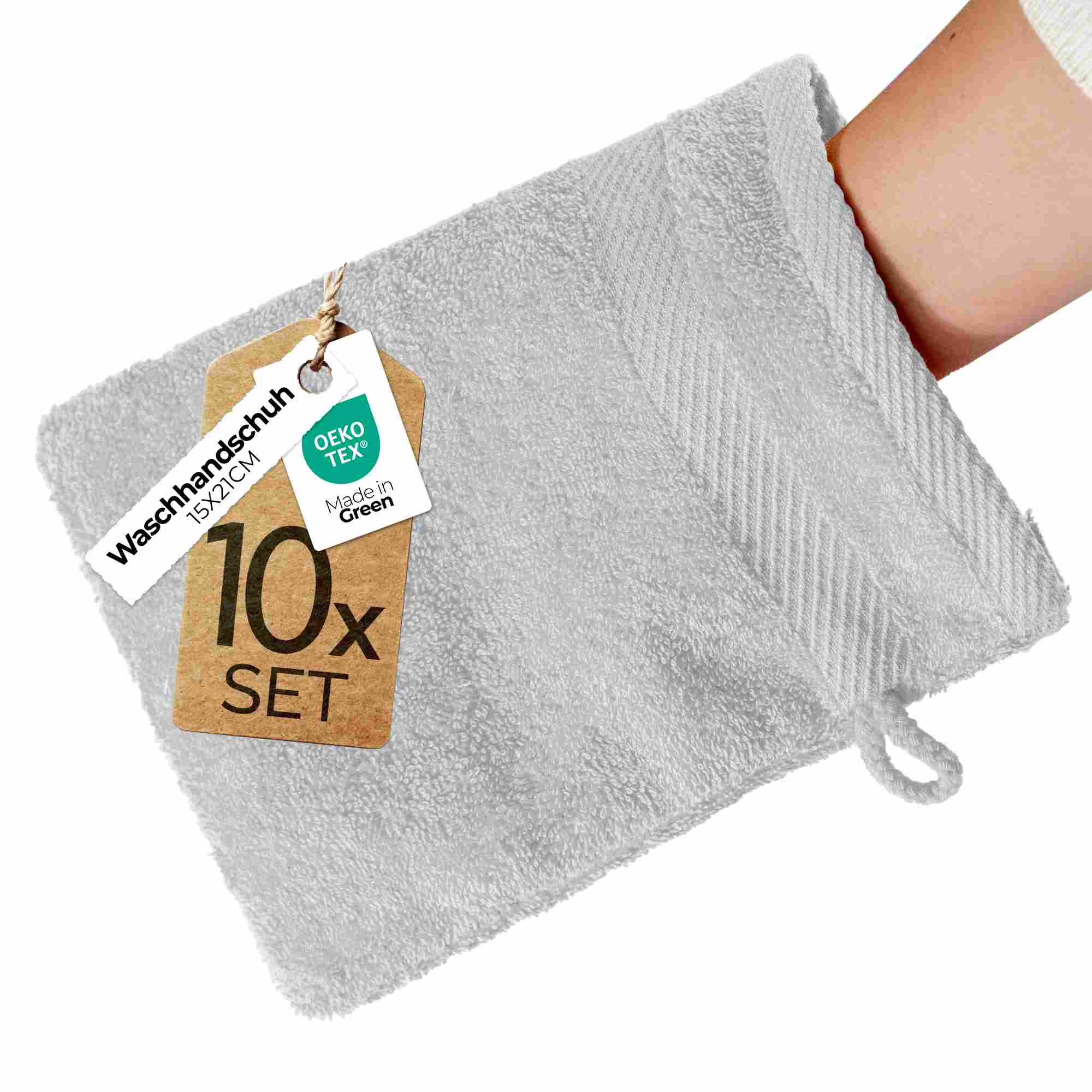 etérea 10er Pack Handtücher Carli Handtuch Bulkset
