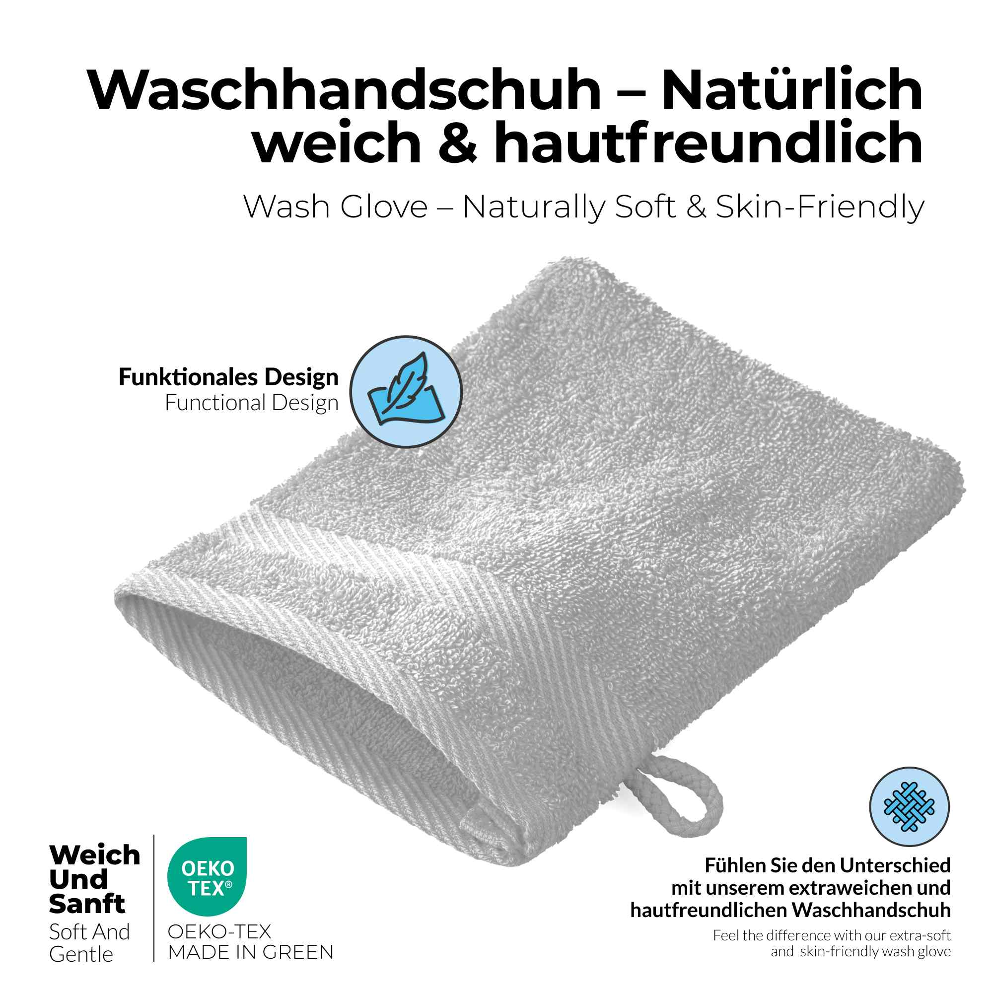 etérea 10er Pack Handtücher Carli Handtuch Bulkset