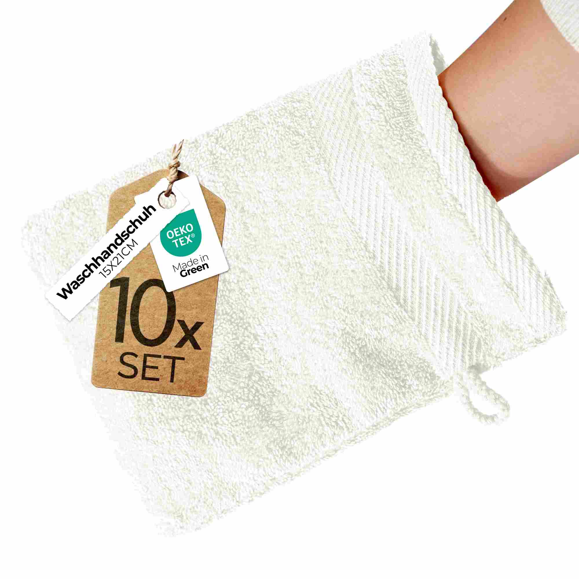 etérea 10er Pack Handtücher Carli Handtuch Bulkset