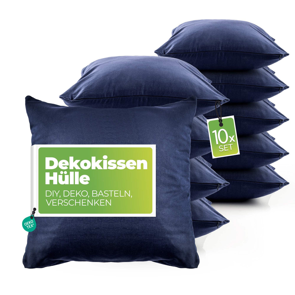 etérea Baumwolle DIY 10er #farbe_marine