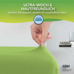etérea Extra Jersey Spannbettlaken - 90x200 - 240x220 cm