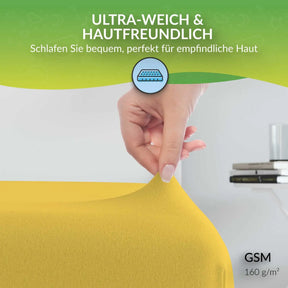 etérea Extra Jersey Spannbettlaken - 90x200 - 240x220 cm
