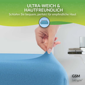 etérea Extra Jersey Spannbettlaken - 90x200 - 240x220 cm
