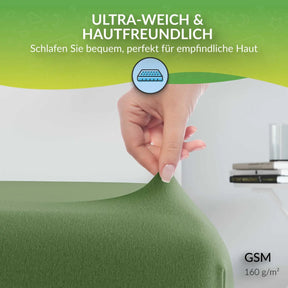 etérea Extra Jersey Spannbettlaken - 90x200 - 240x220 cm