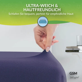 etérea Extra Jersey Spannbettlaken - 90x200 - 240x220 cm