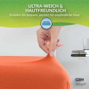 etérea Extra Jersey Spannbettlaken - 90x200 - 240x220 cm