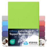 etérea Extra Jersey Topper Spannbettlaken - 90x200 - 200x220 cm