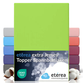 etérea Extra Jersey Topper Spannbettlaken - 90x200 - 200x220 cm