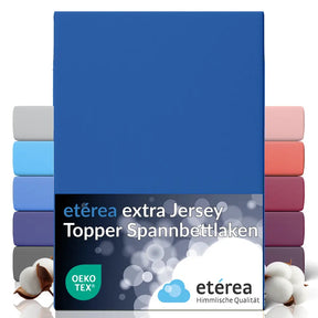 etérea Extra Jersey Topper Spannbettlaken - 90x200 - 200x220 cm