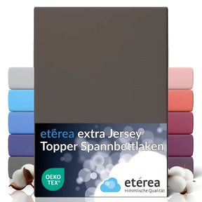 etérea Extra Jersey Topper Spannbettlaken - 90x200 - 200x220 cm