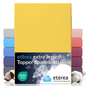 etérea Extra Jersey Topper Spannbettlaken - 90x200 - 200x220 cm