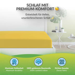 etérea Extra Jersey Topper Spannbettlaken - 90x200 - 200x220 cm