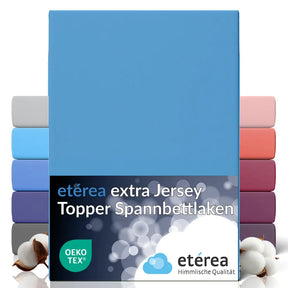 etérea Extra Jersey Topper Spannbettlaken - 90x200 - 200x220 cm