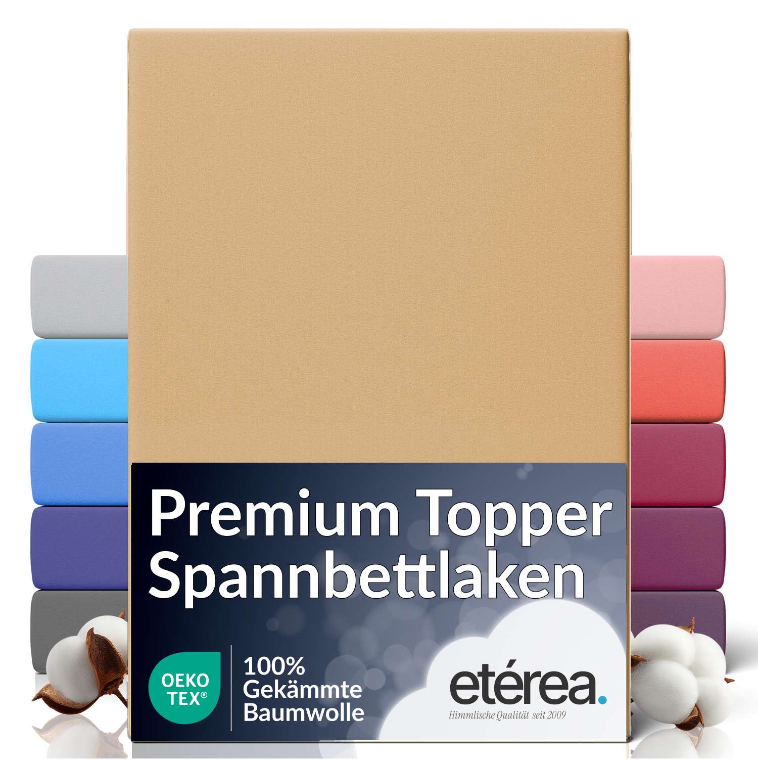 etérea Extra Jersey Topper Spannbettlaken