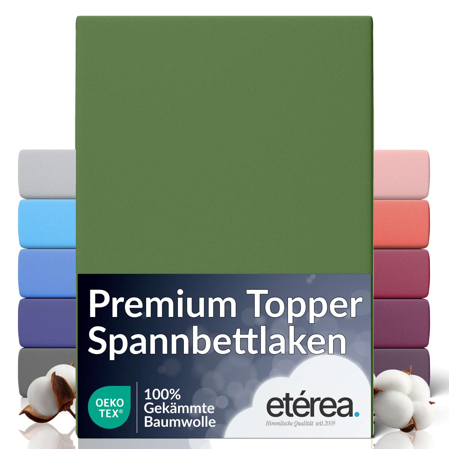 etérea Extra Jersey Topper Spannbettlaken