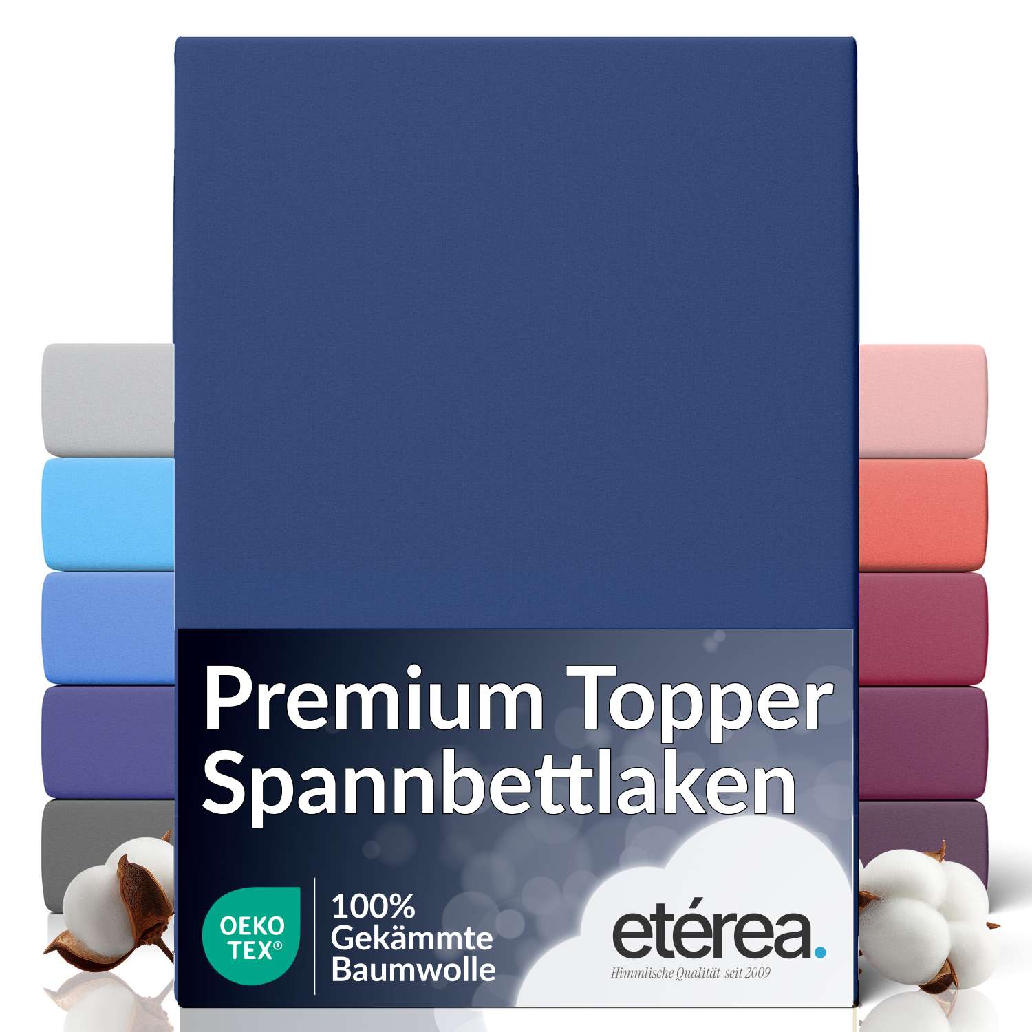 etérea Extra Jersey Topper Spannbettlaken