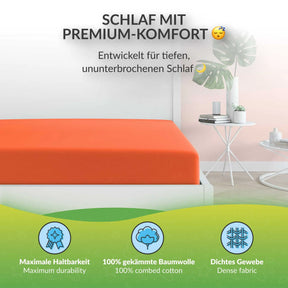 etérea Extra Jersey Topper Spannbettlaken - 90x200 - 200x220 cm
