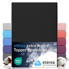 etérea Extra Jersey Topper Spannbettlaken - 90x200 - 200x220 cm