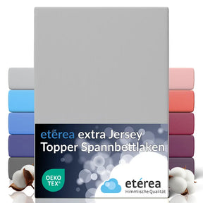 etérea Extra Jersey Topper Spannbettlaken - 90x200 - 200x220 cm