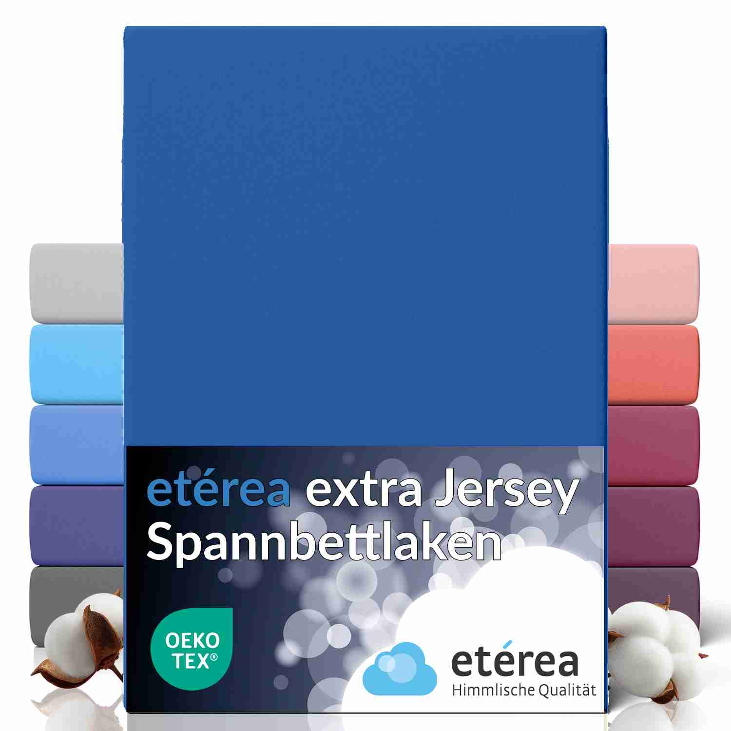 etérea Extra Jersey Spannbettlaken - 90x200 - 240x220 cm