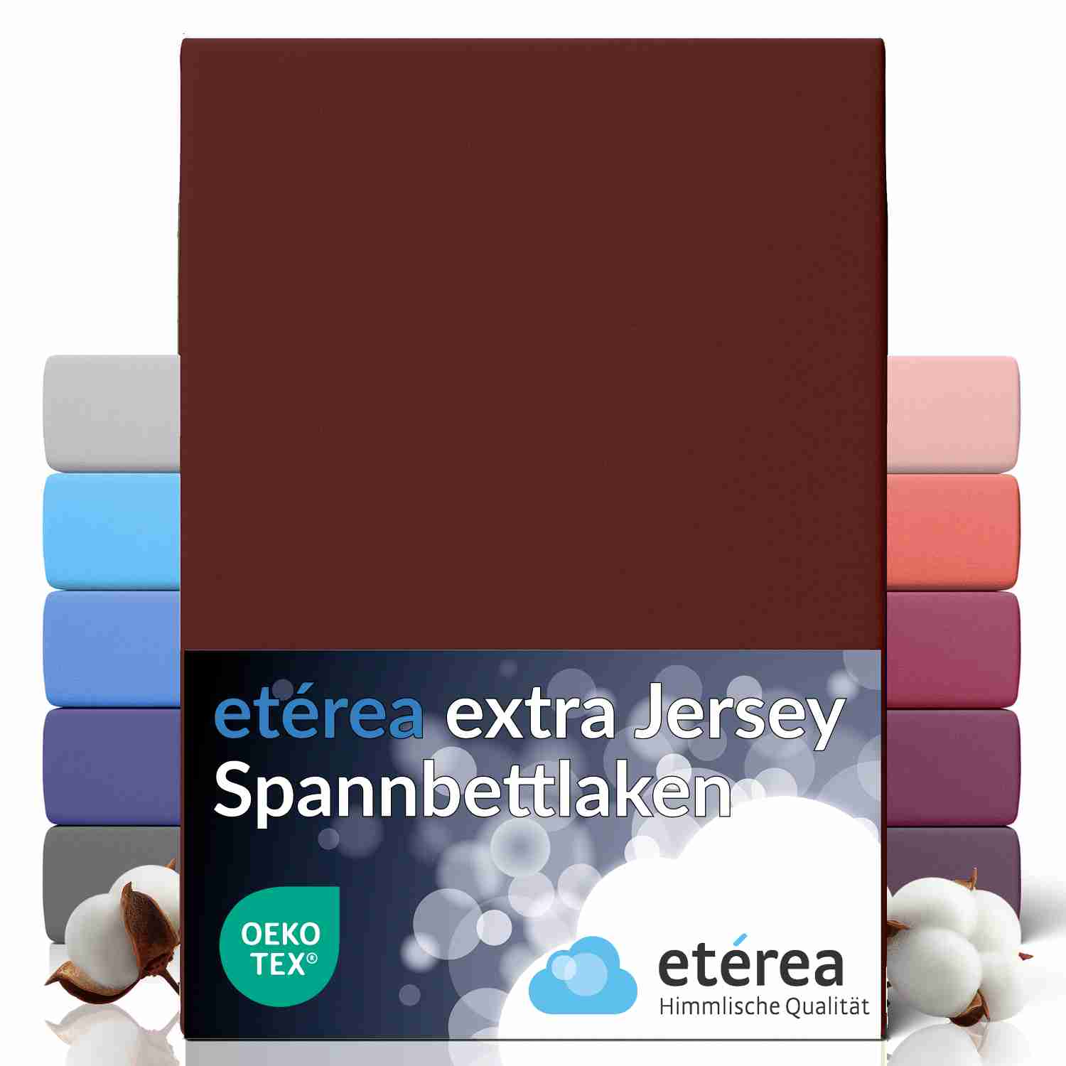 etérea Extra Jersey Spannbettlaken - 90x200 - 240x220 cm