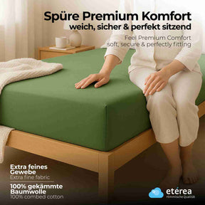 etérea Extra Jersey Spannbettlaken - 90x200 - 240x220 cm