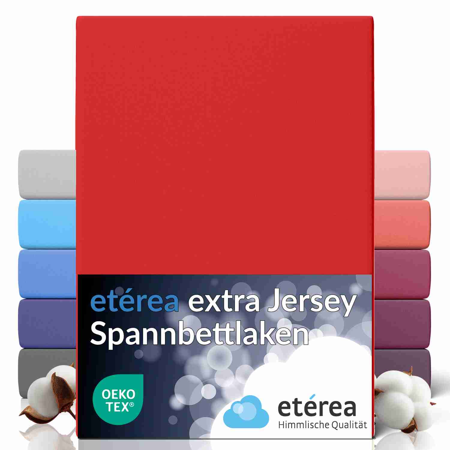 etérea Extra Jersey Spannbettlaken - 90x200 - 240x220 cm