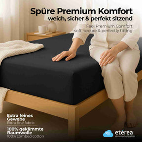 etérea Extra Jersey Spannbettlaken - 90x200 - 240x220 cm