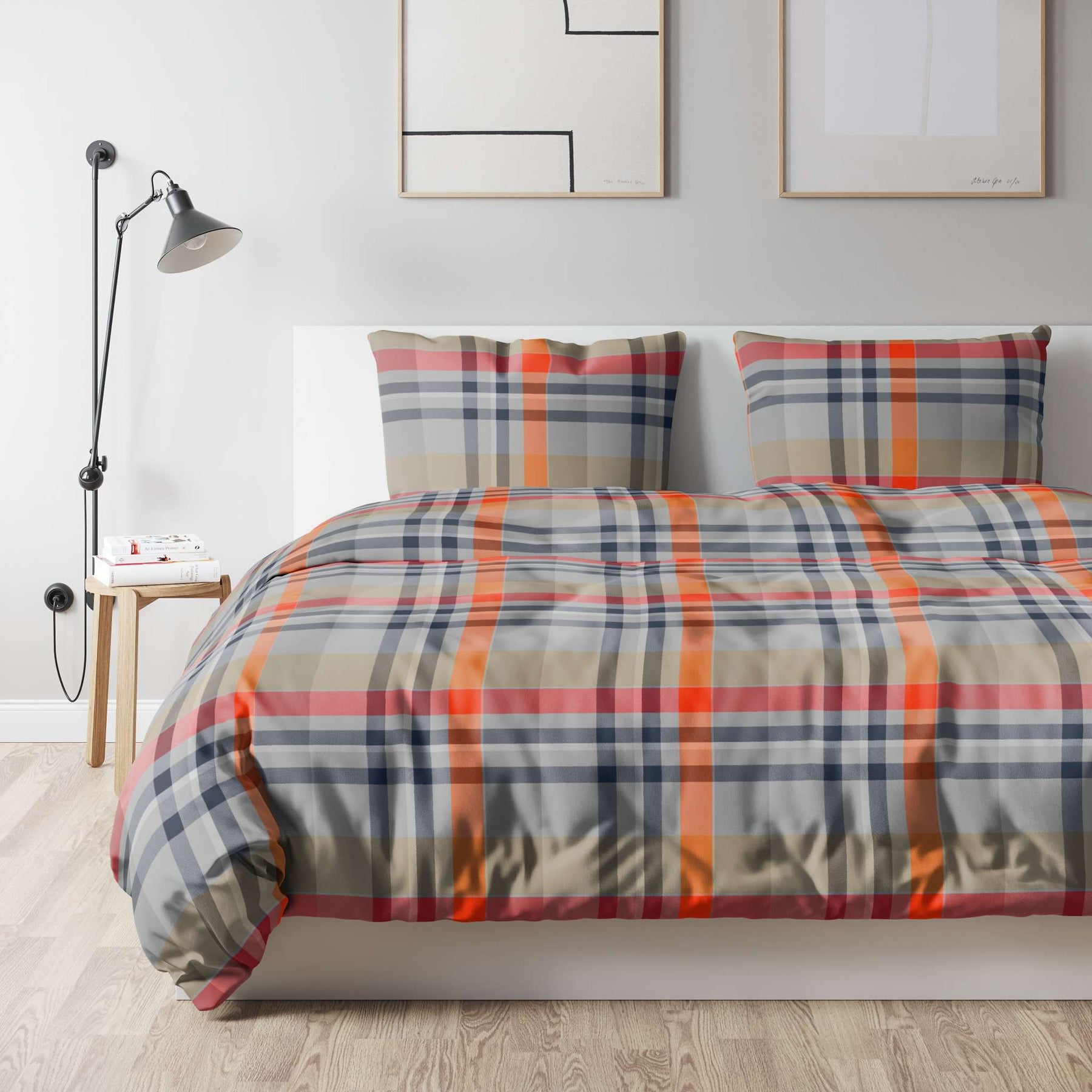 etérea Flanell Bettwäsche Urban Flausch Kariert