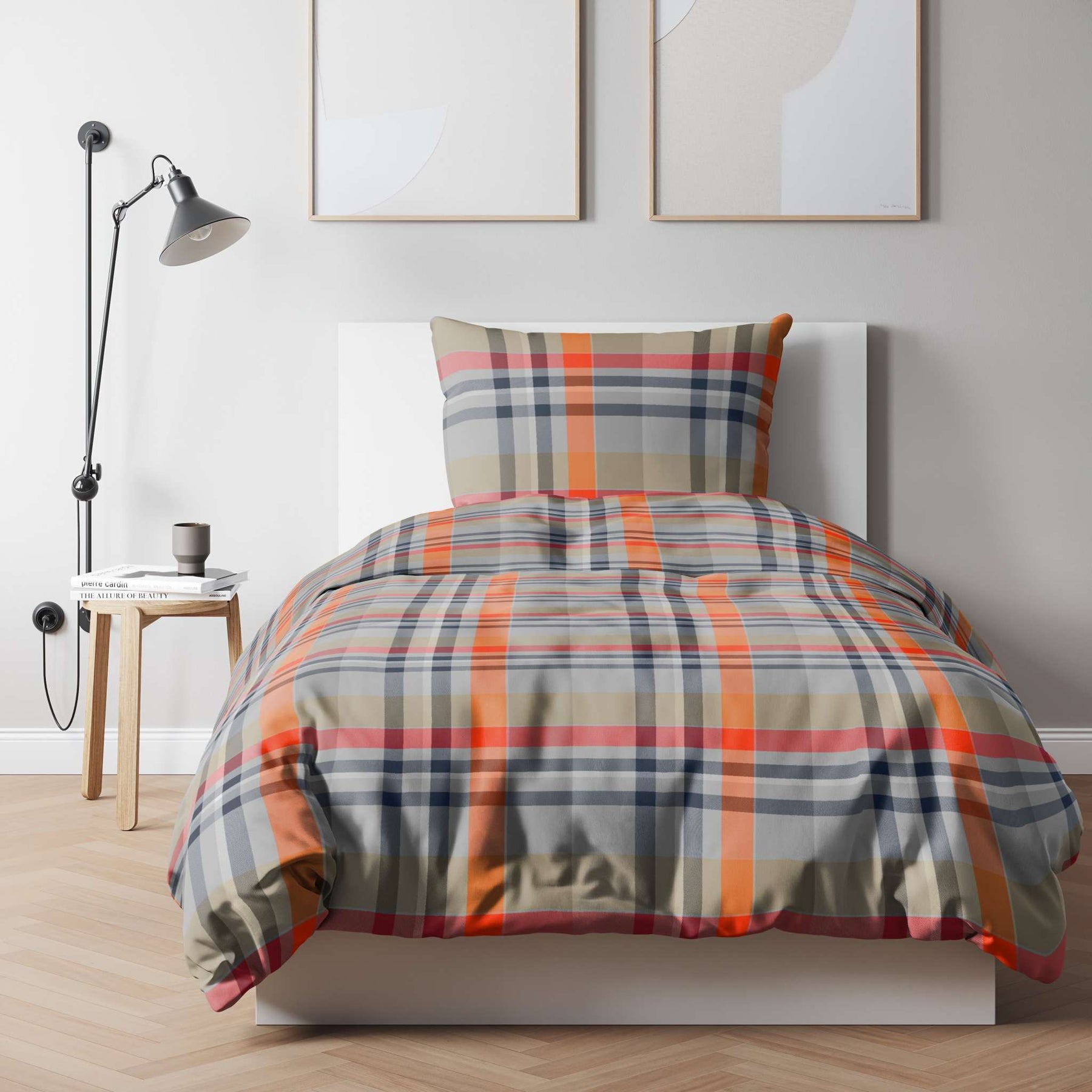 etérea Flanell Bettwäsche Urban Flausch Kariert