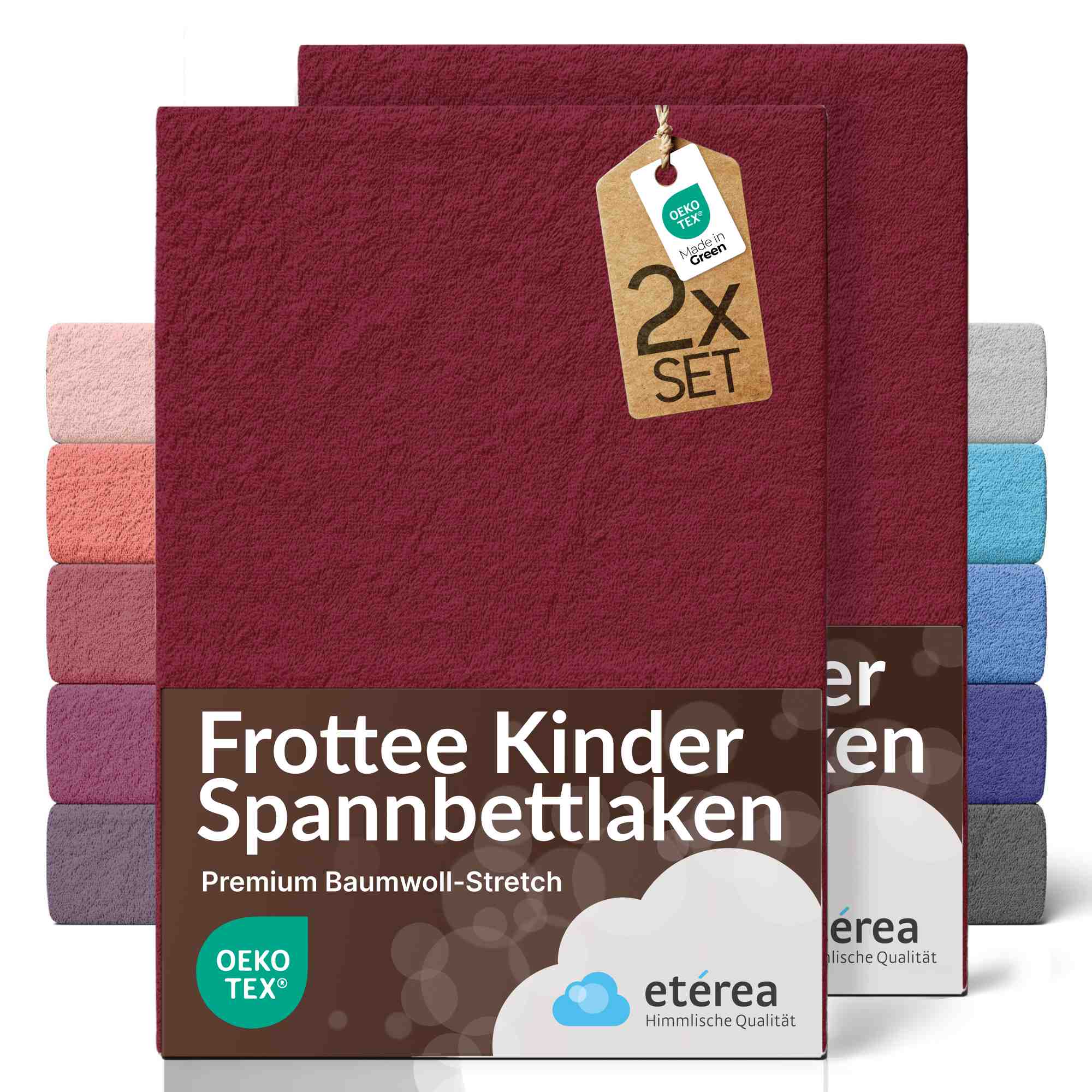 etérea Frottee Spannbettlaken