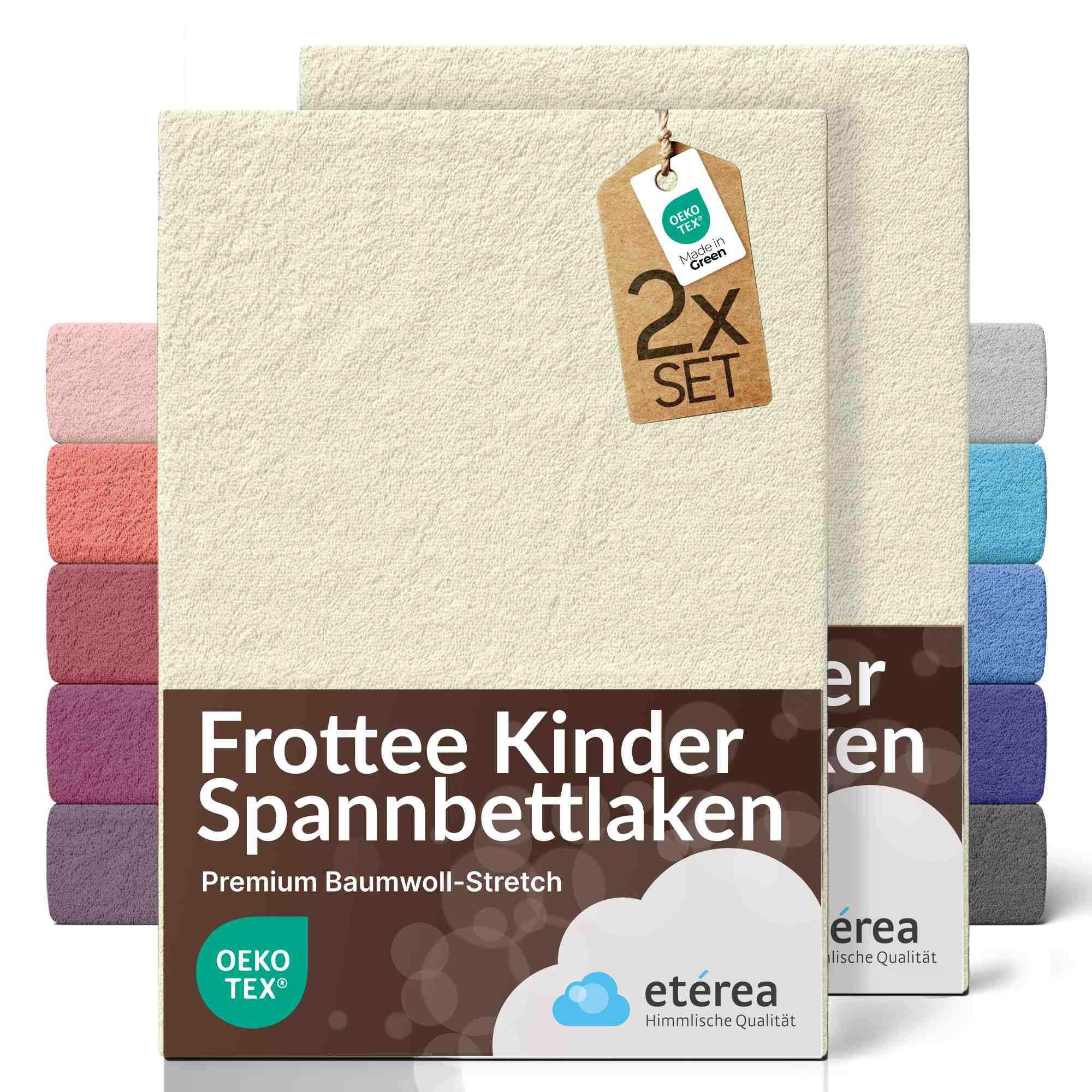 etérea Frottee Spannbettlaken