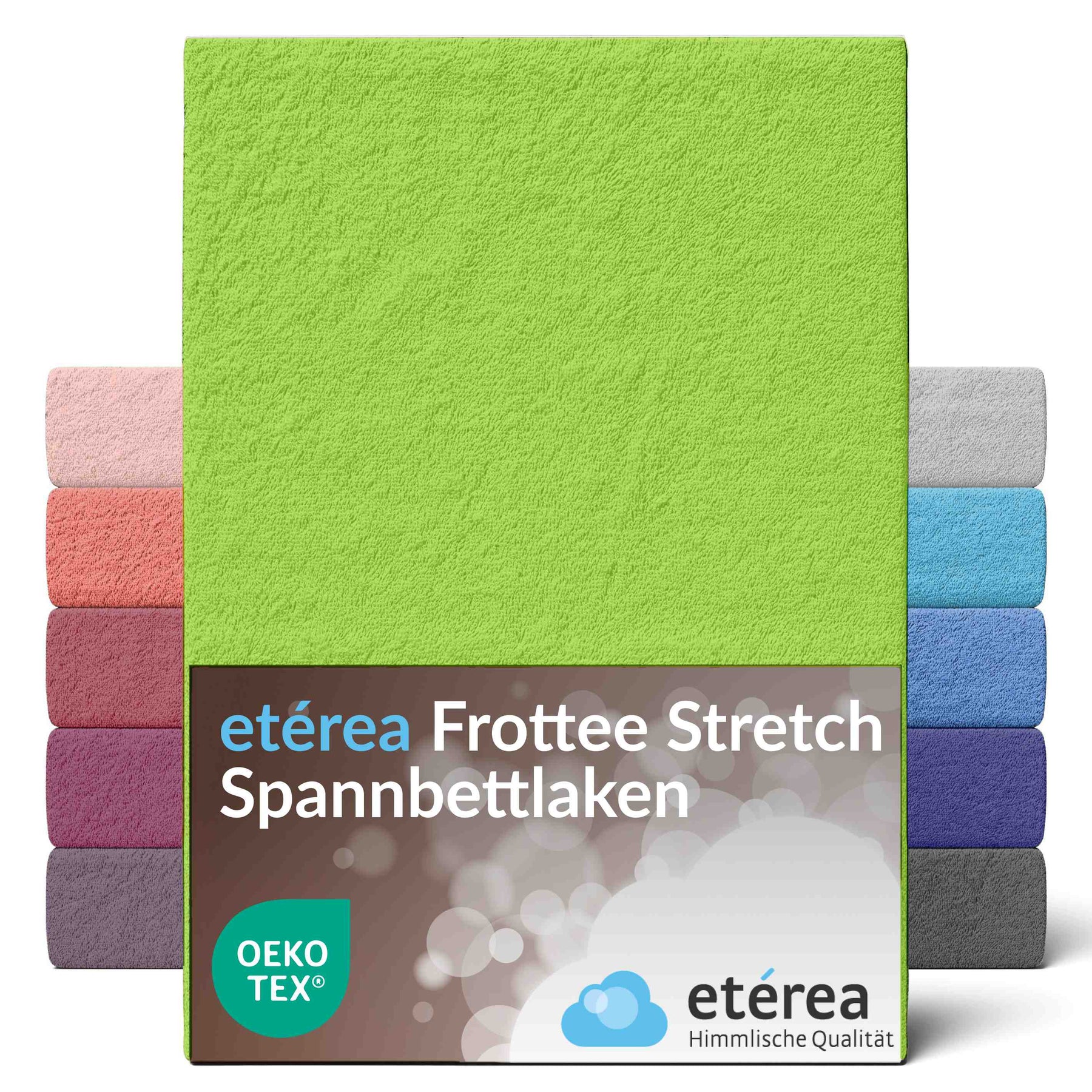 etérea Frottee Spannbettlaken - 90x200 - 200x220 cm