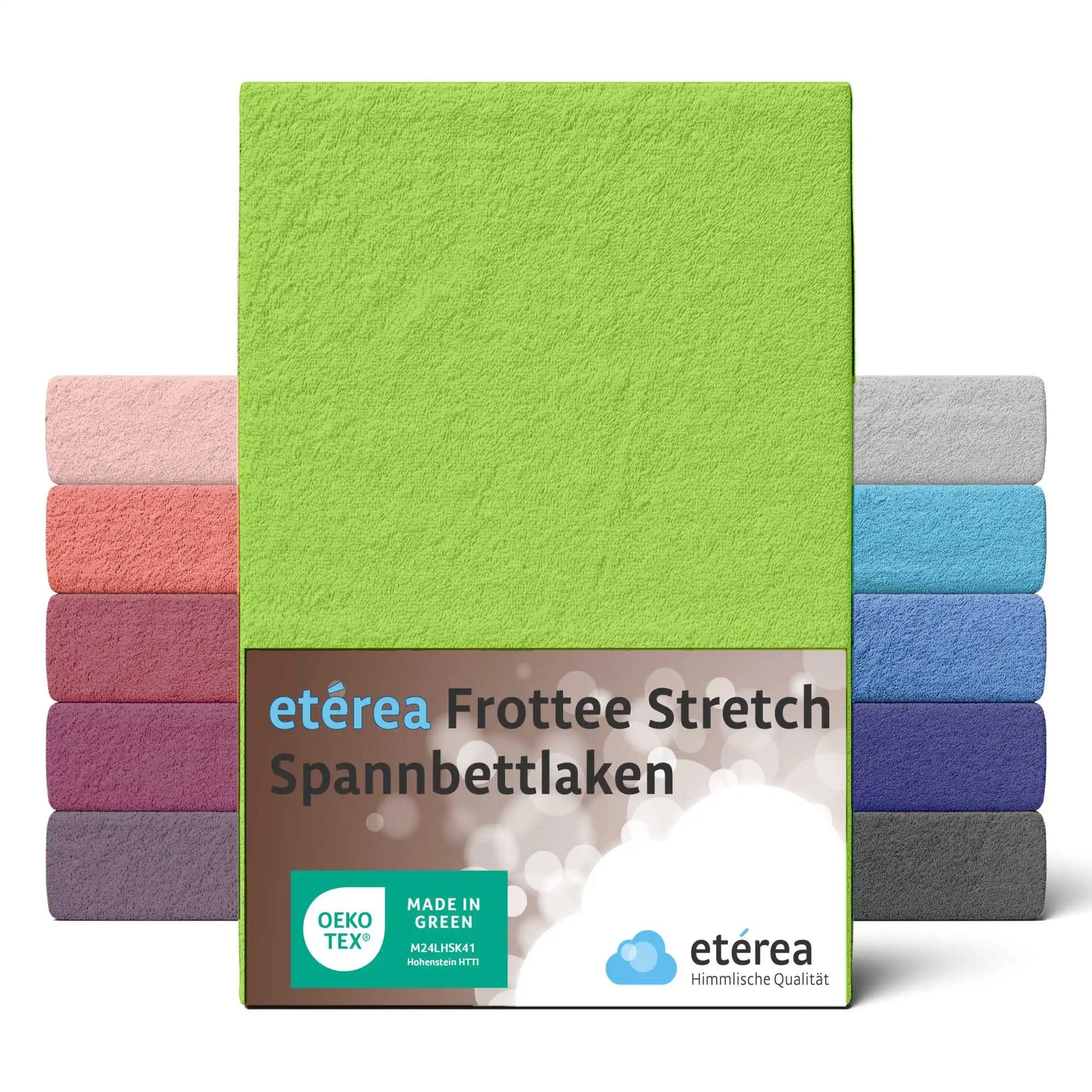 etérea Frottee Spannbettlaken - 90x200 - 200x220 cm