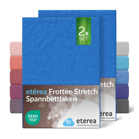 etérea Frottee Spannbettlaken - 90x200 - 200x220 cm
