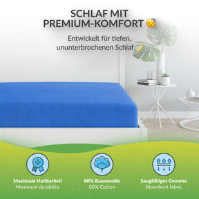 etérea Frottee Spannbettlaken - 90x200 - 200x220 cm