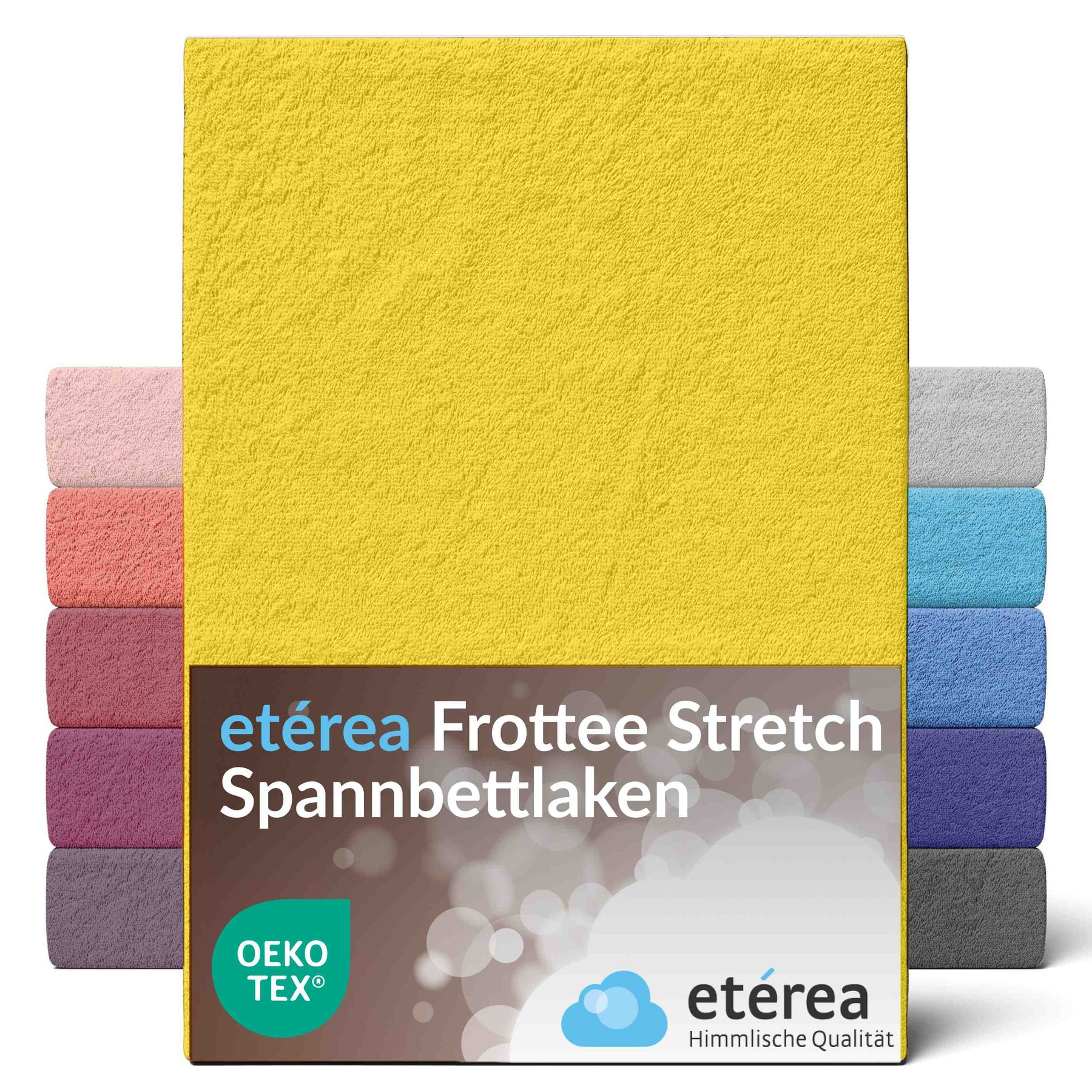 etérea Frottee Spannbettlaken - 90x200 - 200x220 cm