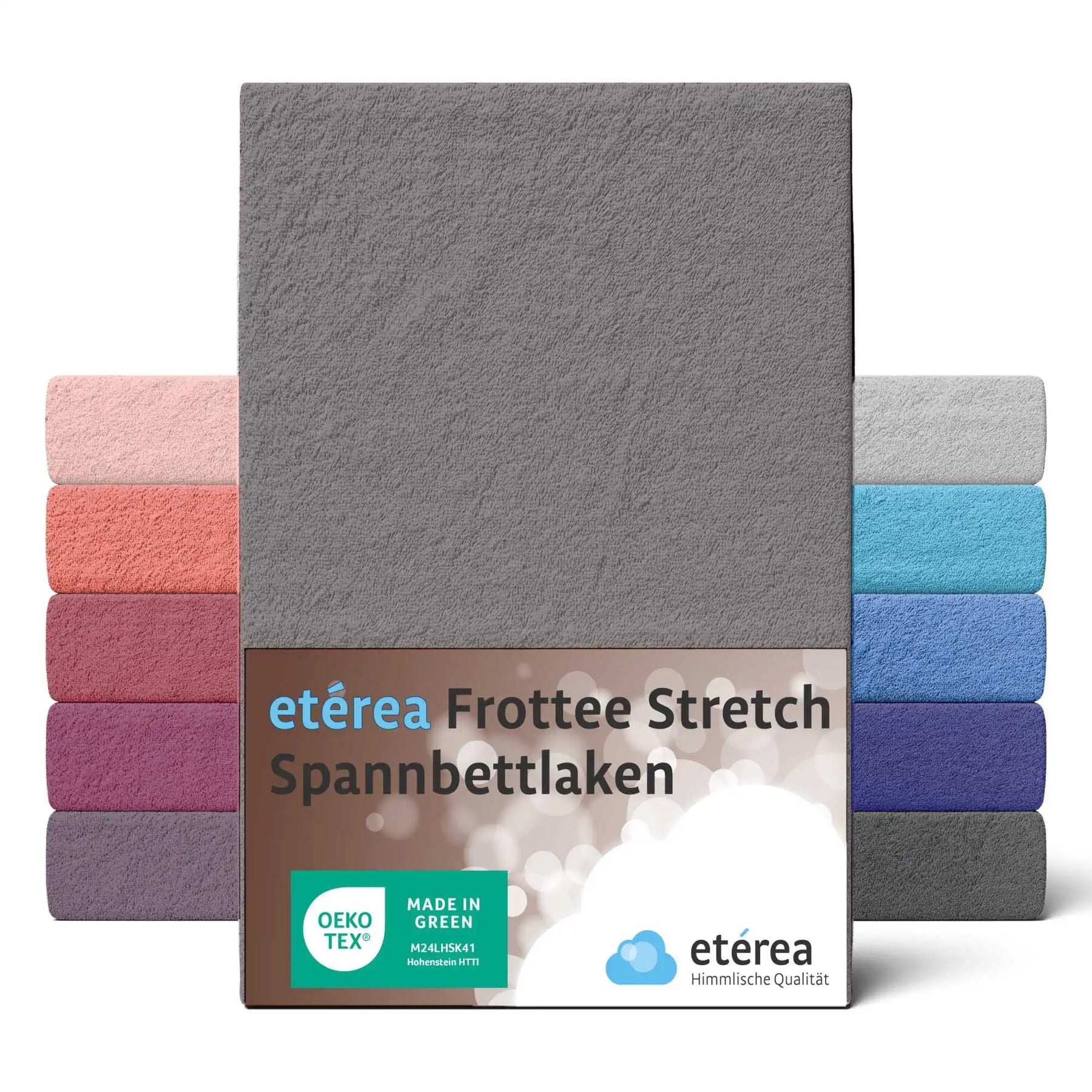etérea Frottee Spannbettlaken - 90x200 - 200x220 cm