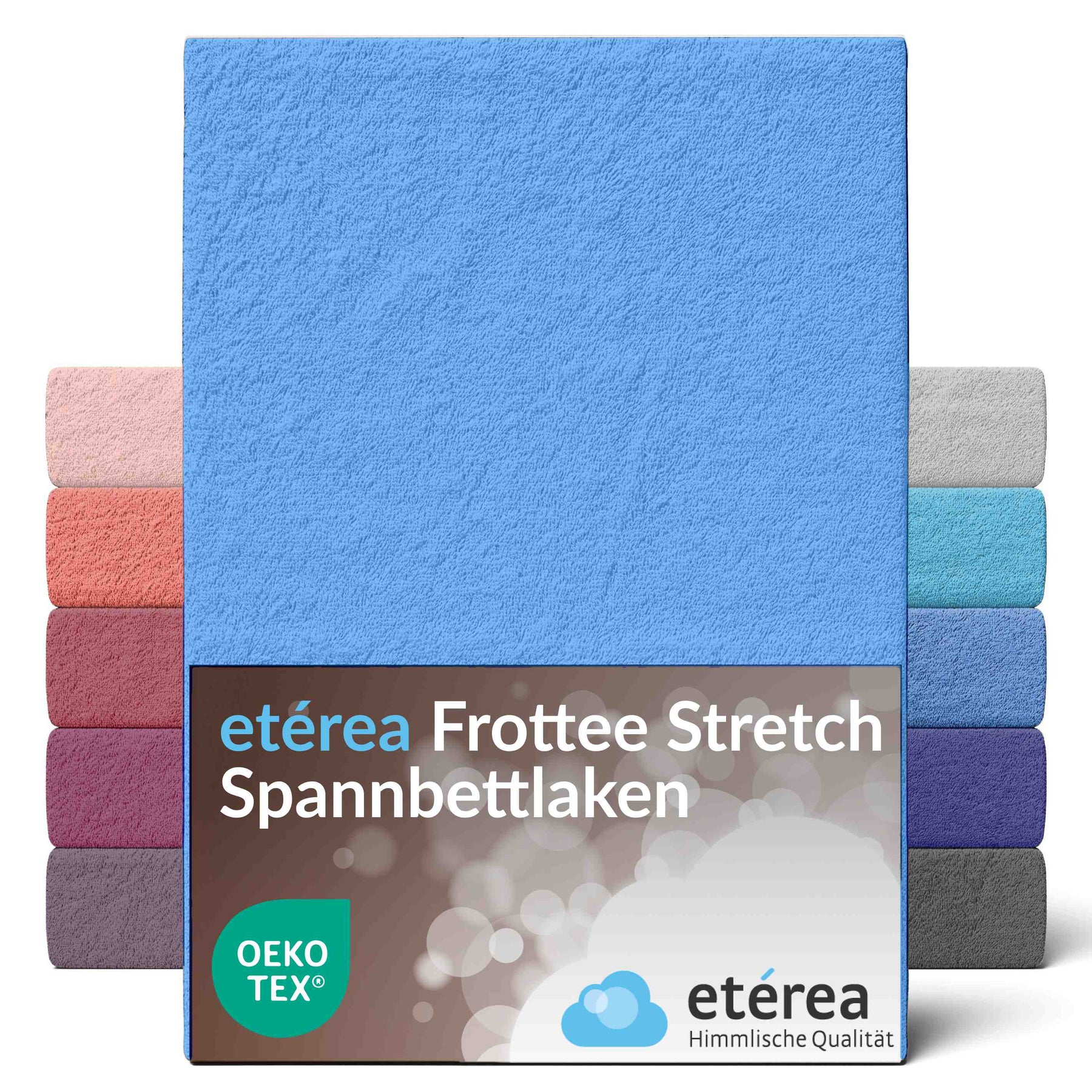 etérea Frottee Spannbettlaken - 90x200 - 200x220 cm