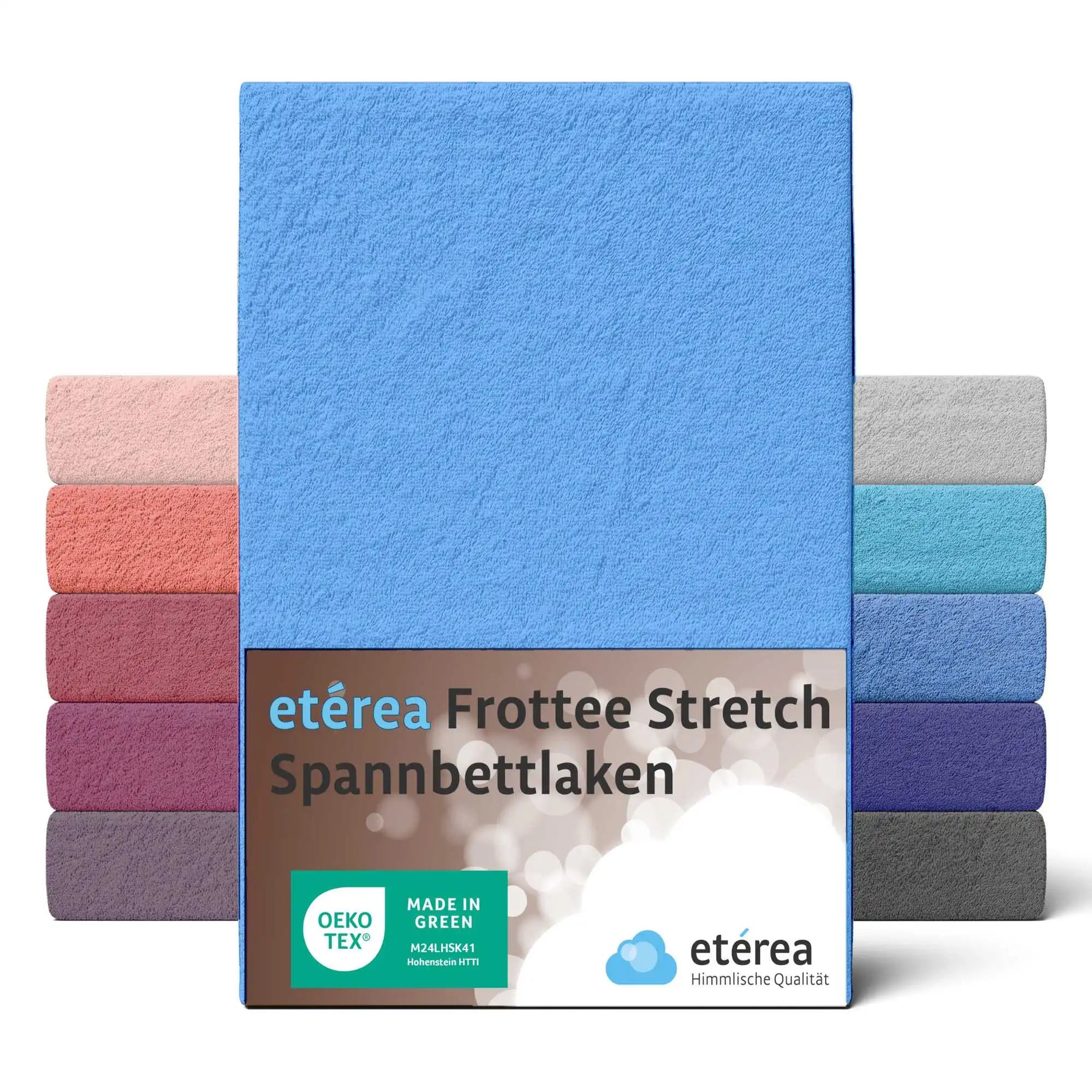 etérea Frottee Spannbettlaken - 90x200 - 200x220 cm