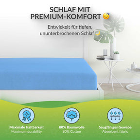 etérea Frottee Spannbettlaken - 90x200 - 200x220 cm